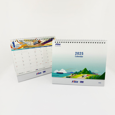 傳統簡約線圈臺歷