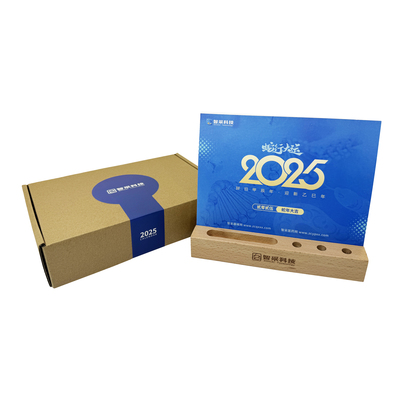 多功能木制臺(tái)歷04