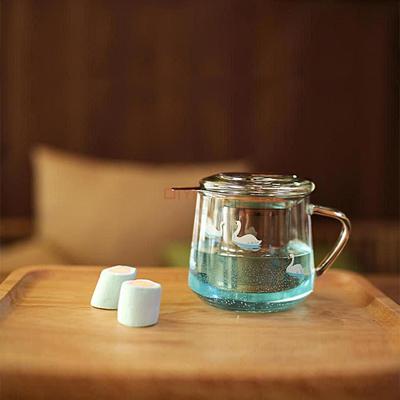 晶鉆耐熱玻璃茶隔杯